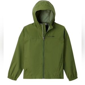 Columbia Big Boys Glennaker Full-Zip Hooded Rain Jacket Size Large Big Boys NWT